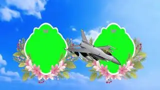 Wedding Frame Green Screen Chroma Key - Copyright FREE Video (EP-10) 
