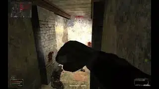 Зачищаю бар снайперским ножом в S.T.A.L.K.E.R. Тень Чернобыля.