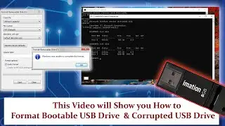 How to Format Corrupted Pen Drive or Bootable Pen Drive Simple Steps.