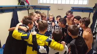 2017 09 17 u15 asc victoire contre coubon 1er cri de guerre
