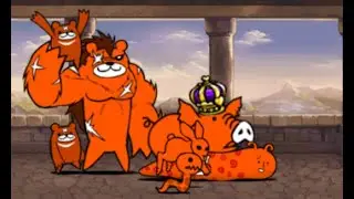 The Battle Cats | Red Citadel except I only use dual eraser and Eva 02