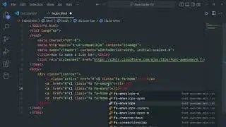 How to make Icon-Bar with HTML and CSS #html5 #css #icon