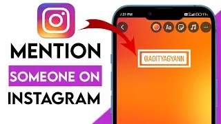 How to Mention Someone on Instagram Story | How to tag on Instagram story (Android and iOS)