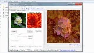 How to merge images