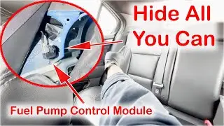 Vehicle Can't Start P162F Code | 2014 Ford Taurus Limited Fuel Control Module Replacement
