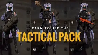 How to use the tactical pack in PUBG
