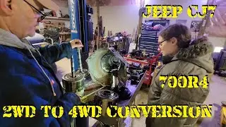 Converting a TH700R4 From 2wd To 4wd For The CJ7