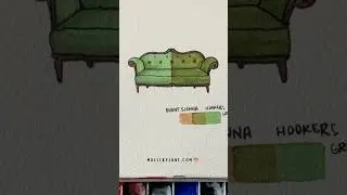 How to easily make your painting look vintage 