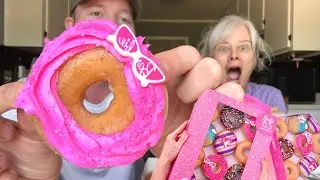 We tried the Barbie Krispy Kreme doughnuts so you don’t have to! (You’ll want to 😳)