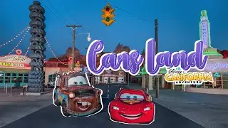 Mi PRIMERA visita en CARS LAND | Disneyland California Adventure