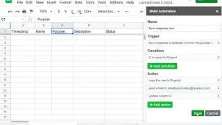 Sheet Automation - Automate Google Form Response Notification