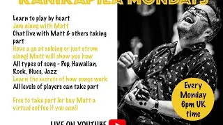 Live Ukulele Jam - We're Back! - Kanikapila with Matt Stead
