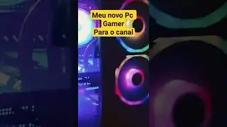 Comprei um PC GAMER para o meu canal do YouTube. 