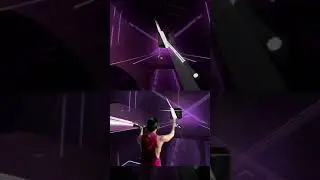 Beat Saber | Blackpink, Selena Gomez - Ice Cream | Mixed Reality Gameplay (vertical)