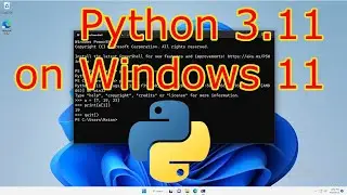 How to install Python on Windows 11