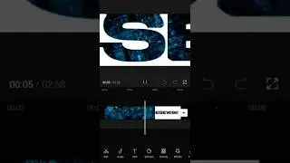 Tech Text intro in Capcut 