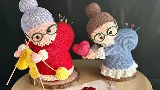 Bunicuța croșetată 2 pernuță de ace #BunicaCrosetata #mmihacrochet #amigurumi #crochet
