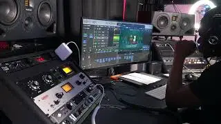 The making of “hold me”instrumental by Nate the producer