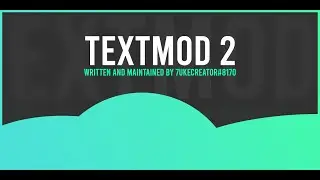 HOW TO INSTALL TEXTMOD 2 | + How to use everything!