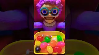 Filling granny’s tray With jellybeans