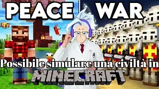 È possibile SIMULARE una CIVILTÀ in MINECRAFT?