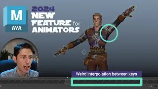 Maya 2024 New Auto Rotation Order Feature for Animators!