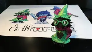 Making Diy Ralsei Deltarune Polymer Clay Sculpture (Tutorial)