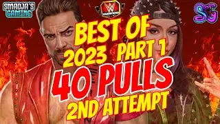 2nd Attempt Best Of 2023 Part 1 Loot Another 40 Pulls / WWE Champions