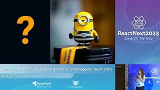 Michal Gigi @ ReactNext '23 | Recoil to the rescue! How Recoil helped us to manage our React state