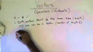 Vector Operators Arithmetic