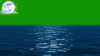 River Green Screen /Nature Green Screen /Moon Green Screen /Green Screen Effects /Green Screen Video