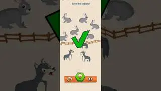IQ BOOST LEVEL 197 Solution | save the rabbits 