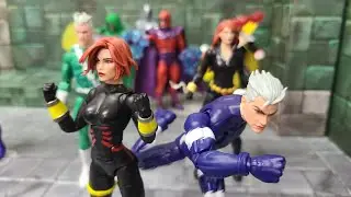 Marvel Legends Avengers Black Widow and Quicksilver - Unboxing and Review with Comparisons