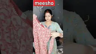 first time meesho live से मंगाया कुछ 