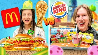 MC DONALDS da Copa VS BURGER KING do Bob Esponja: QUEM TEM A MELHOR PROMOÇÃO?