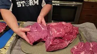 How to cut a chuck roast