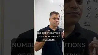 Number of solutions of Trigonometric equation