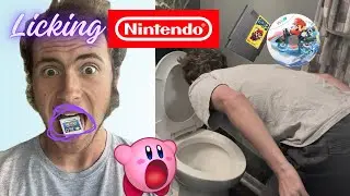Tasting every Nintendo Cartridge/Disc