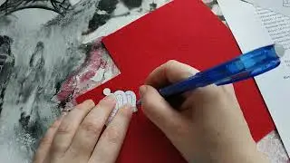 1. Перенос выкройки на основу для вышивки