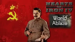 Строим укрепления. СССР в World Ablaze 7.7. ХОИ IV(стрим)Свиная туша+Адепт Лампады+Швондермух