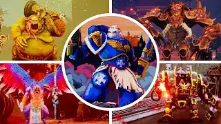 Warhammer 40,000: Boltgun - Forges Of Corruption Expansion DLC - All Bosses + Ending