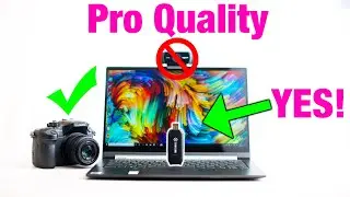 No WebCam No Worries! Turn your Camera into a WebCam with Pro Studio Quality with Elgato Cam Link 4K