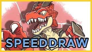 Brawlhalla - Ragnir SpeedDraw