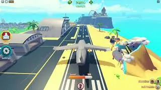 Cargo Jet update in Tropical Resort Tycoon 2! (ROBLOX)