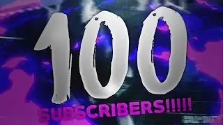 Thank you for 100 subscribers!!