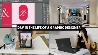 Day in the Life of a Graphic Designer- A design vlog