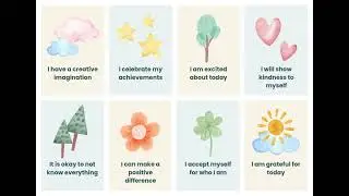 Learning English at B1-B2 Level Through Flashcards for Self-Compassion Education |English for kids
