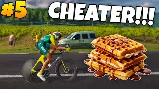 BELGIAN WAFFLE CHEAT??? #5: Bora-Hansgrohe - Tour De France 2024 Game - (PS5/PC)
