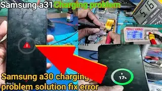 Samsung A31 Charging Problem || (SM-A315F) charging error fixed