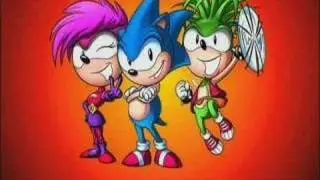 Sonic underground theme :D